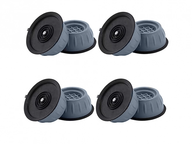 Plaques antivibratoires pour machine à laver et lave-vaisselle 4 pcs
