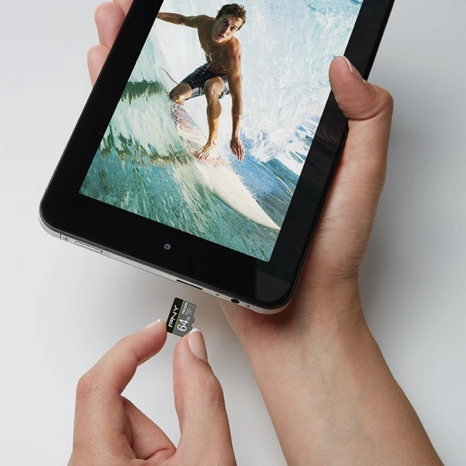 Scheda MicroSDXC 64GB PNY Elite Pro