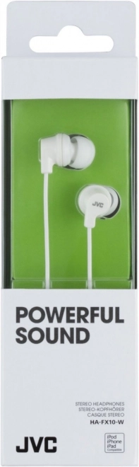 Colorful headphones with dynamic sound – White