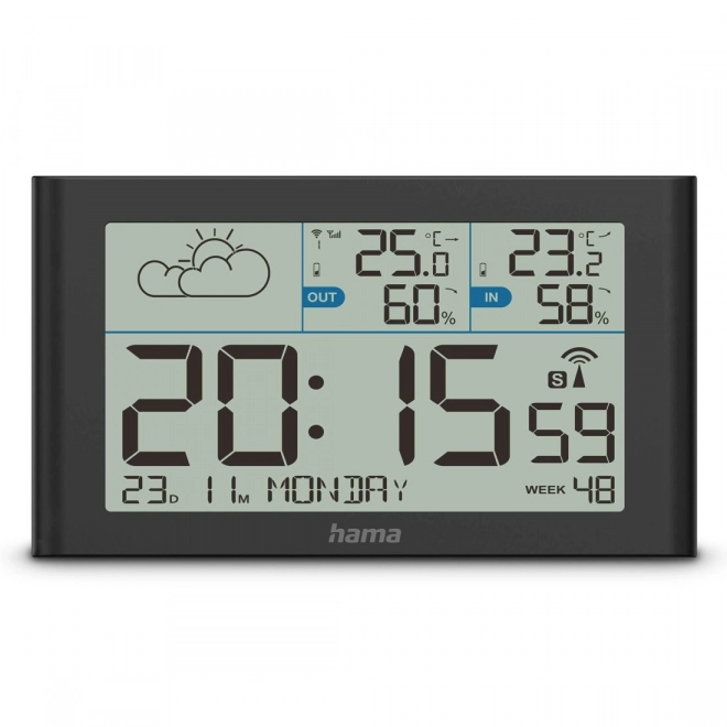 Weather Station with Thermometer and Hygrometer