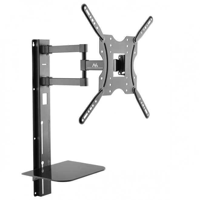 Tv Wall Mount With Adjustable Shelf