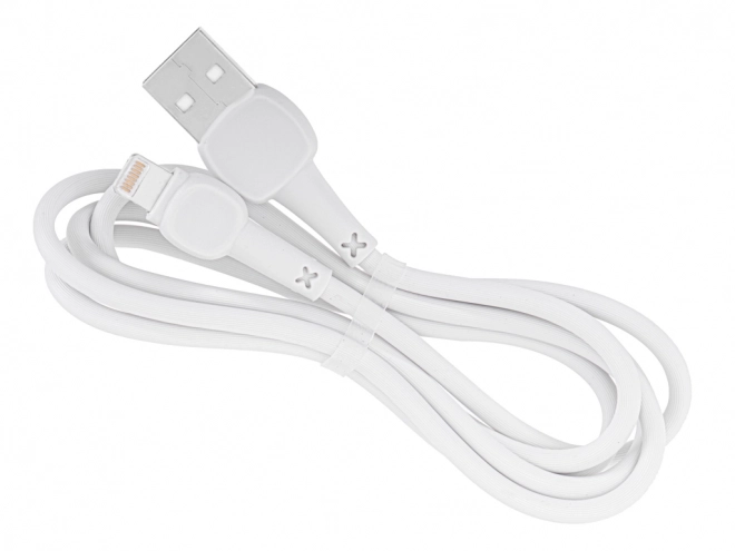 Cavo ricarica rapida Lightning bianco