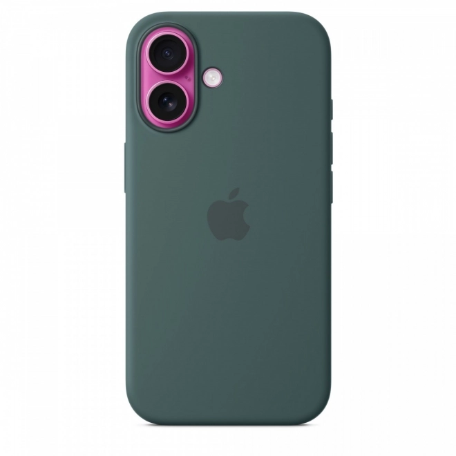 Silicone Case with MagSafe for iPhone 16 - Mountain Lake