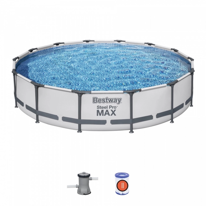 Pool Steel Pro MAX 427x84 14FT BESTWAY 3in1 + Pump + Filter II