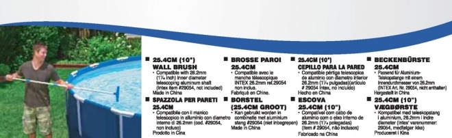 Pool Cleaning Brush Intex 25 cm