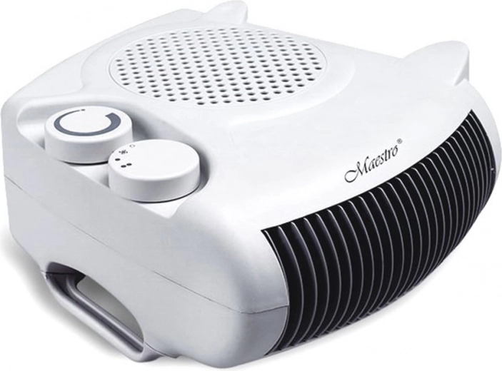 Snelle verwarming met 1000/2000 W vermogen