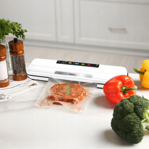 Automatic vacuuming and strong seal