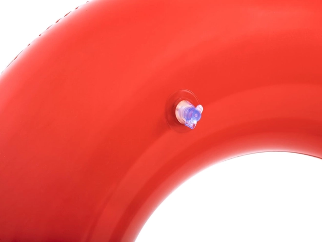 Colorful Inflatable Swimming Ring – Red