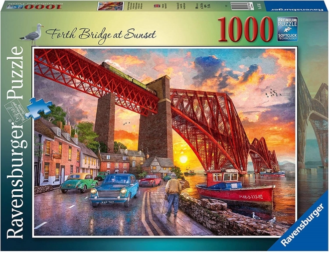 Ravensburger Forth Bridge at Sunset Puzzle