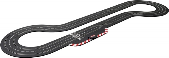 Long 5.9 m track with dynamic crossover