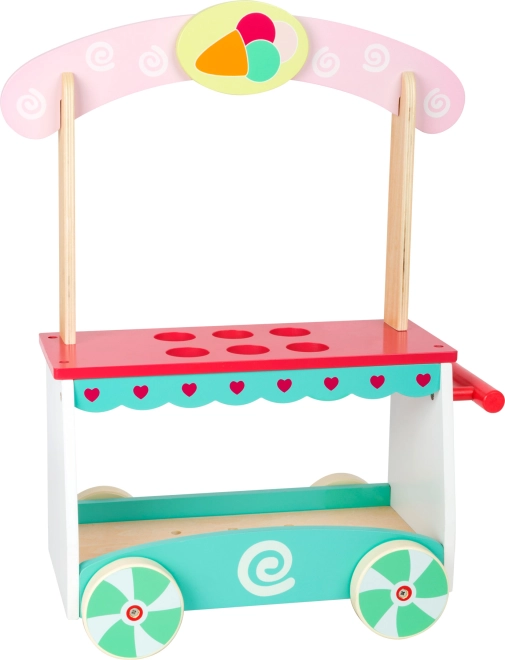 Movable cart for realistic play