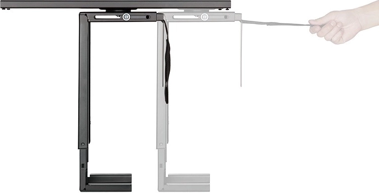 Easy access with slide-out