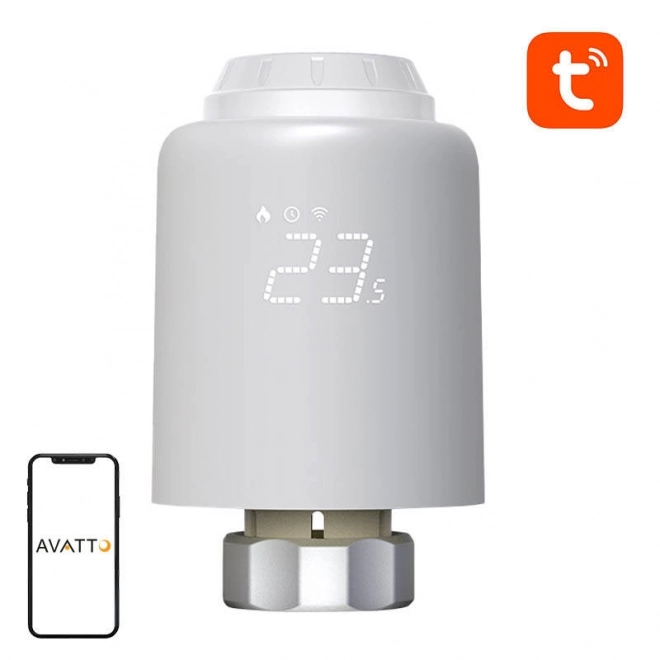 Smart Thermostatic Radiator Valve Avatto Zigbee 3.0 TUYA