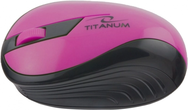 Wireless Optical Mouse Rainbow Pink