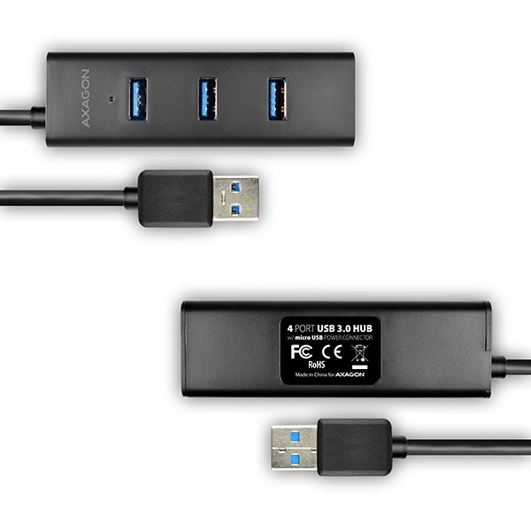 Hub USB 4 porte con ricarica veloce