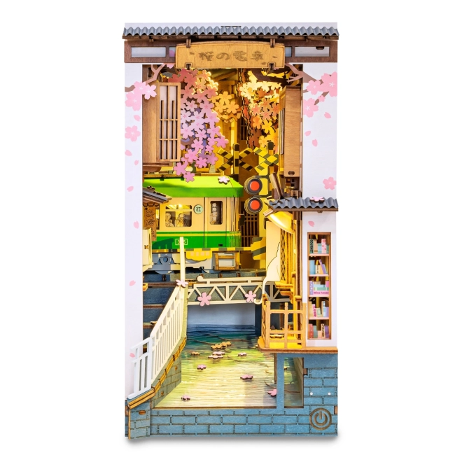 Bookend Miniature House Sakura Street