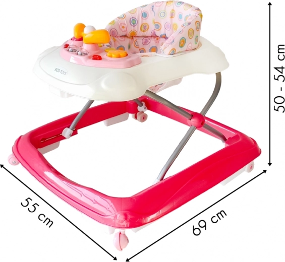 Regolazione dell’altezza a tre livelli 50–54 cm