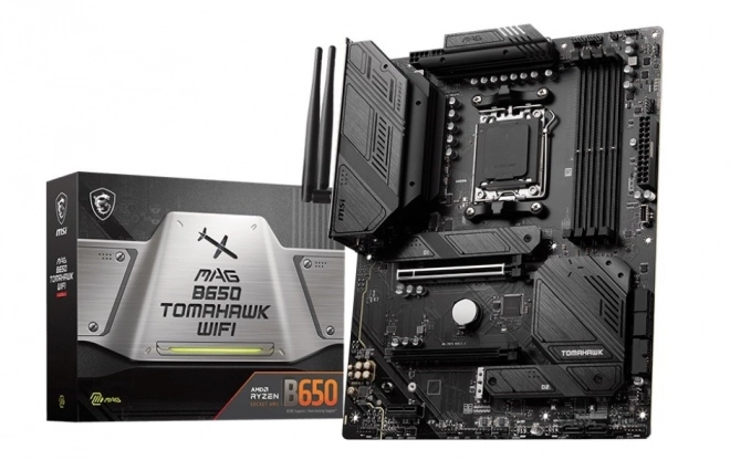 Plateforme de base MAG B650 Tomahawk WiFi AM5 4DDR5 HDMI/DP ATX