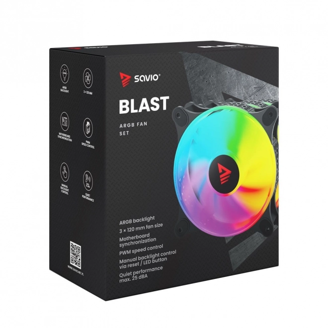 Savio Blast 120mm ARGB Lüfter