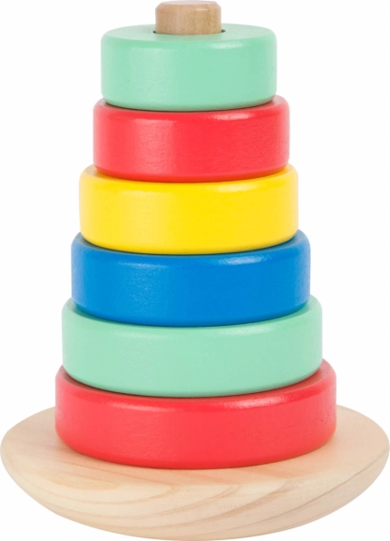 Learning colors and sizes through play