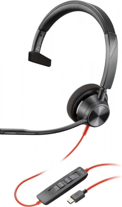 Blackwire 3310 Mono USB Headset for MS Teams