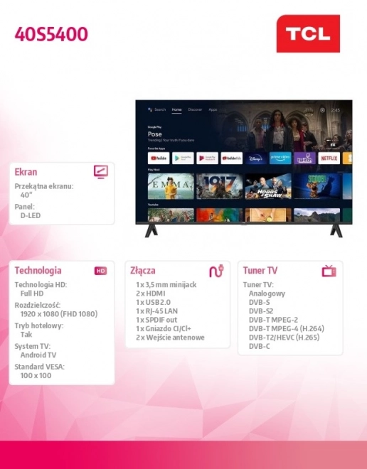 LED television 40 inches