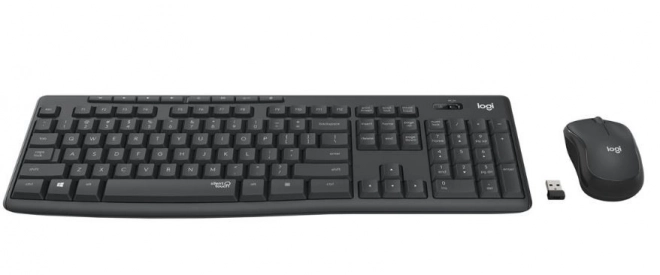 Silent Wireless Keyboard and Mouse Combo