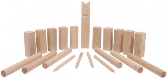 Viking game Kubb Arthur – wooden outdoor set small foot