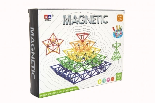 Magnetic Building Set 250 Pieces