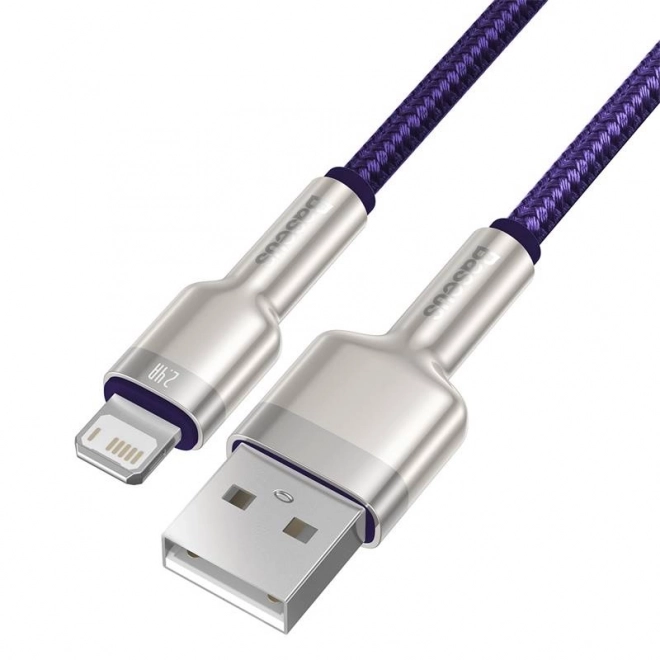 Cavo USB Lightning Baseus Cafule 2,4 A 1 m Viola