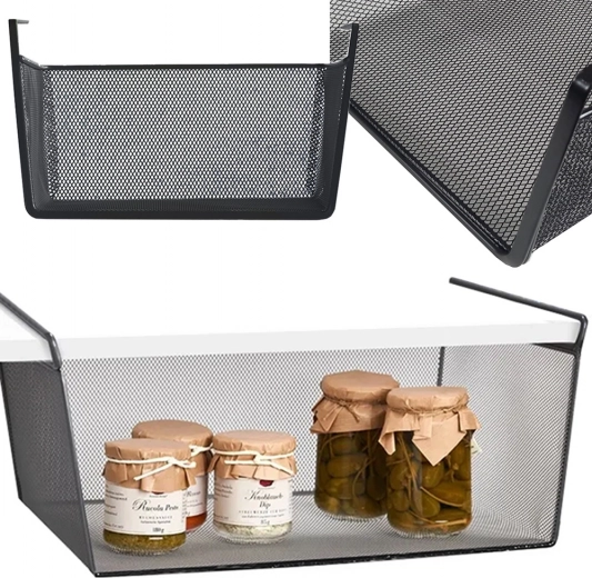 Rete metallica resistente con visibilità del contenuto