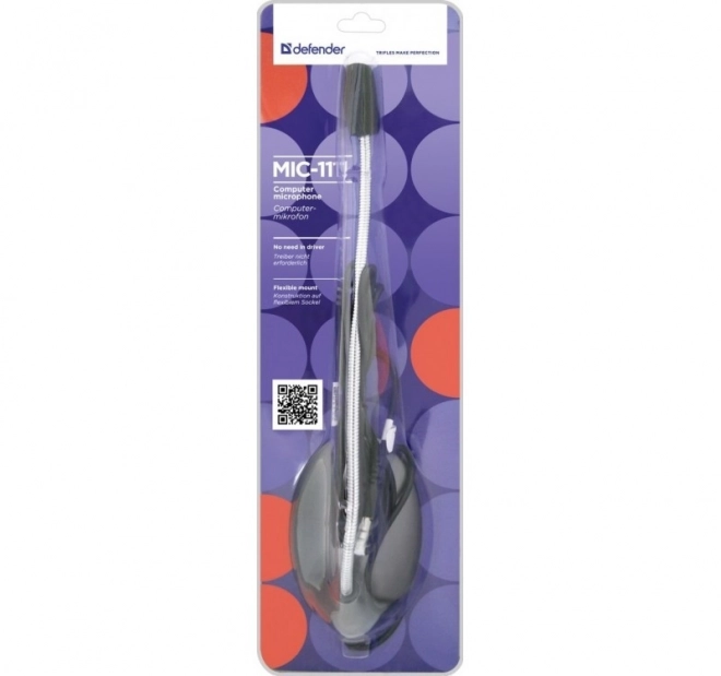 Computer Microphone with Flexible Neck