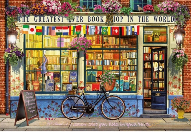 Puzzle EDUCA Largest Bookstore in the World 5000 Pieces