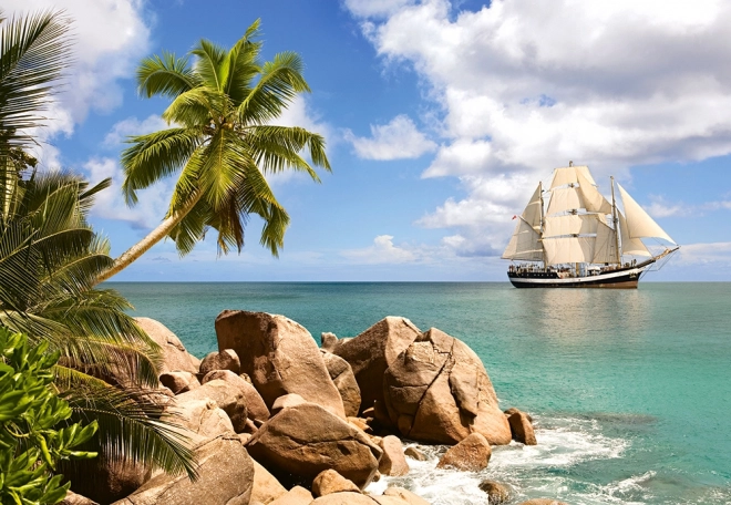 Sailing in Paradise Jigsaw Puzzle 1500 Pieces