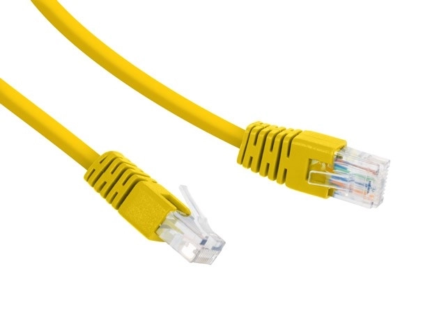 Ethernet Patch Cord Cat 6 Yellow 3m