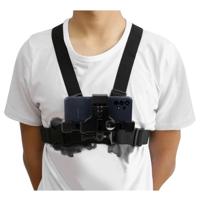 Universal sports harness for phone, camera, GoPro