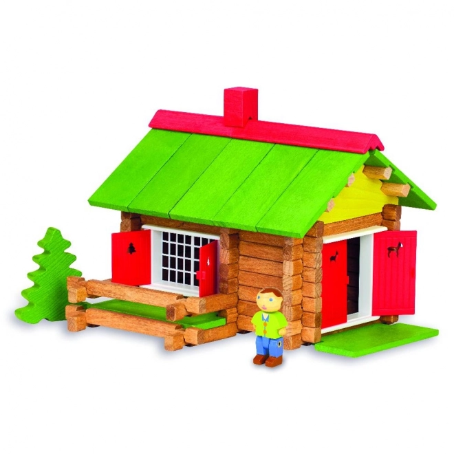 Jeujura Wooden Construction Set 100 Pieces