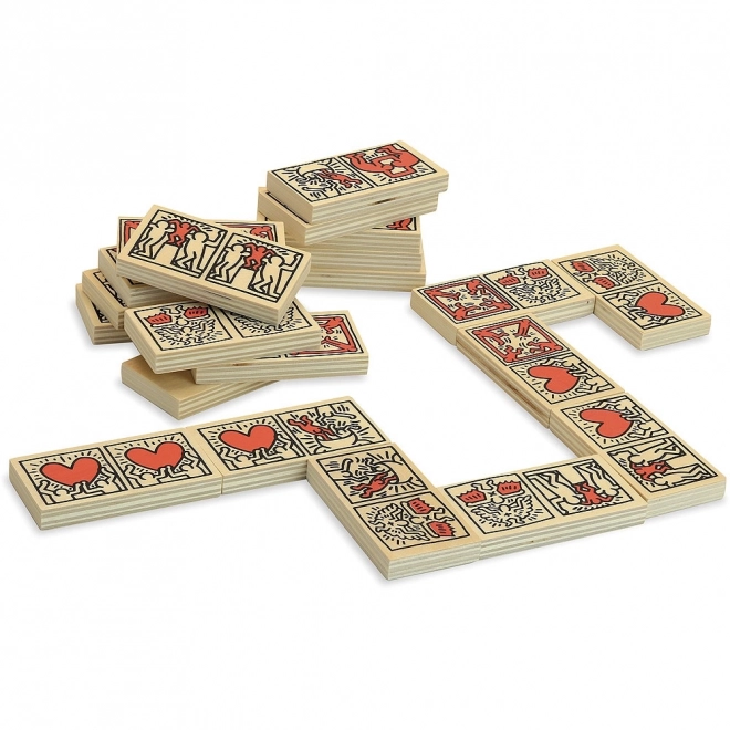 Vilac domino Keith Haring