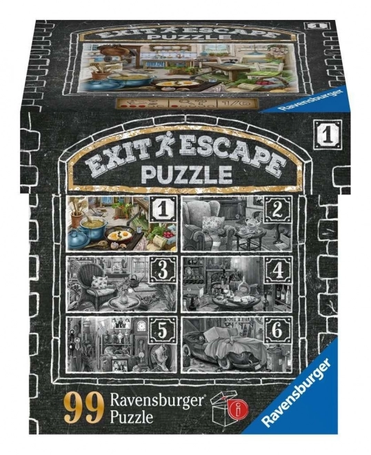 Ravensburger Escape Puzzle Haunted Mansion Living Room
