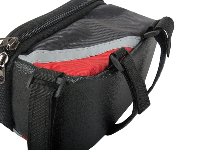 Borsa impermeabile per bicicletta con supporto per telefono