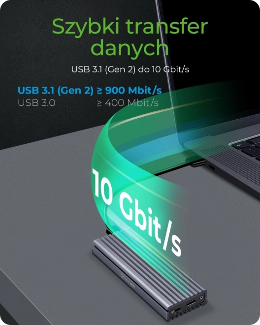 External Case for M.2 NVMe SSD with Type-C