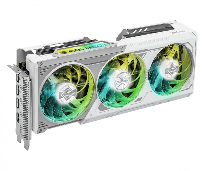 Graphics Card ASRock B580 Steel Legend 12GB OC GDDR6