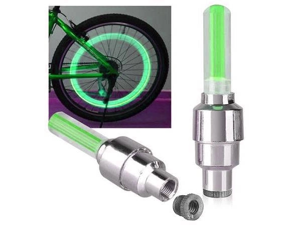Valvole luminose per bici 2 pezzi
