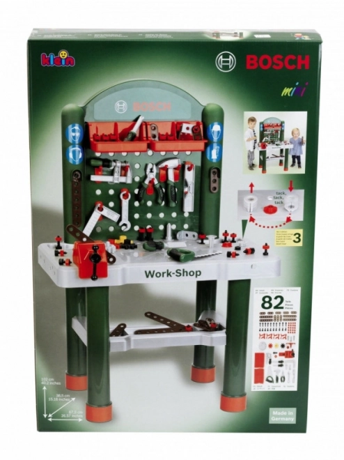 Bosch Workbench 82 Pieces for Kids