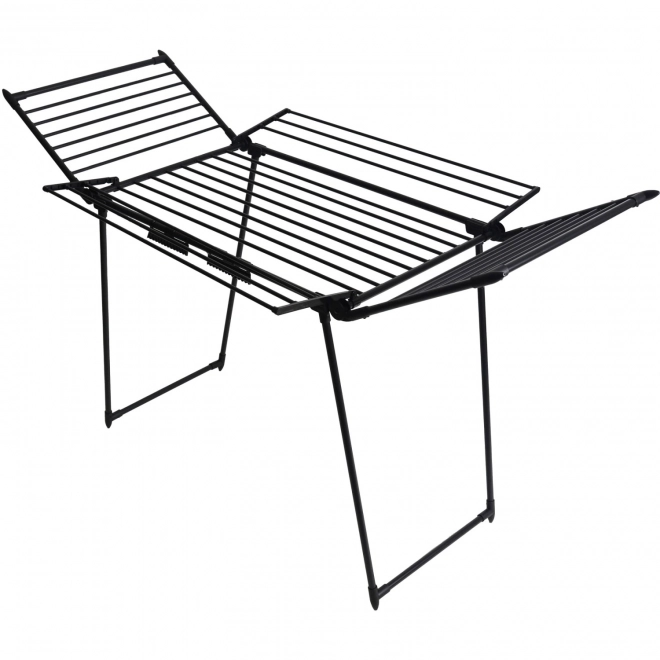Standing Clothes Dryer with Folding Design, 25 meters, Black