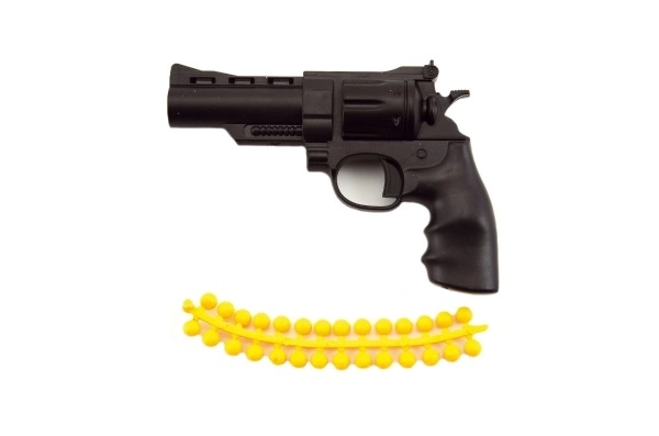 Teddies gyermek játékkpisztoly 11 cm puha golyókkal