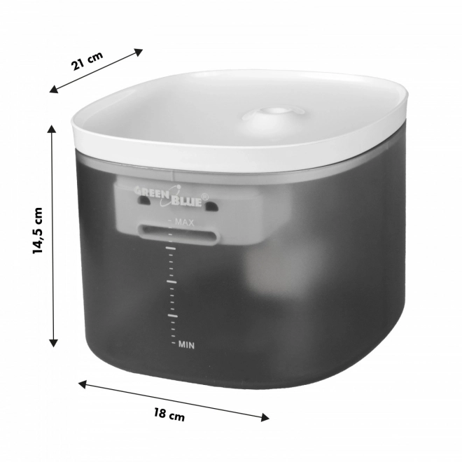 Automatic Pet Water Dispenser 3L USB Gray