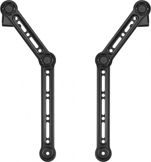 Mounting above and below the screen