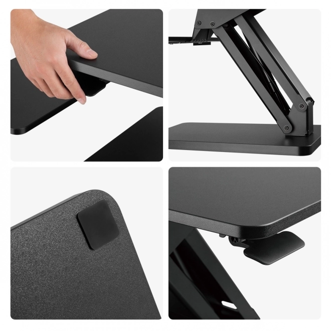 Desk Stand for Keyboard and Monitor or Laptop