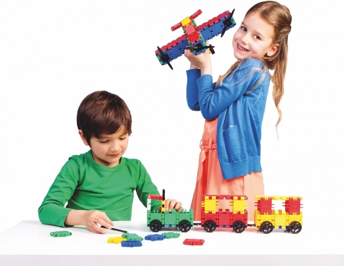 Creative building of 2D and 3D models